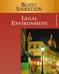 legal environment 3rd edition jeffrey f beatty, susan s samuelson 0324537115, 9780324537116
