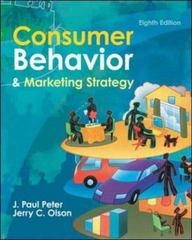 consumer behavior 9th edition j peter 0073404764, 9780073404769