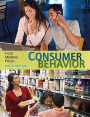 consumer behavior 6th edition wayne d hoyer, deborah j macinnis, rik pieters 1133435211, 9781133435211