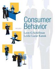 consumer behavior 9th edition leon schiffman...more 0131869604, 9780131869608