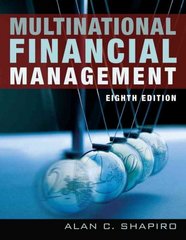multinational financial management 8th edition alan c shapiro 0471737690, 9780471737698