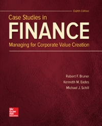 case studies in finance 8th edition robert bruner, kenneth eades, michael schill 1259353400, 9781259353406