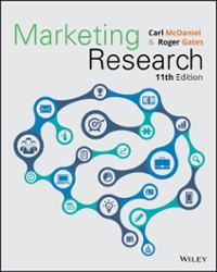 marketing research 11th edition carl mcdaniel, carl mcdaniel jr, roger gates 1119392012, 9781119392019