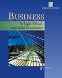business its legal ethical and global environment 8th edition marianne jennings 0324655541, 9780324655544