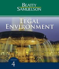 legal environment 4th edition jeffrey f beatty, susan s samuelson 0324786549, 9780324786545