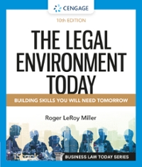 the legal environment today 10th edition roger leroy miller, frank b cross 0357635639, 9780357635636