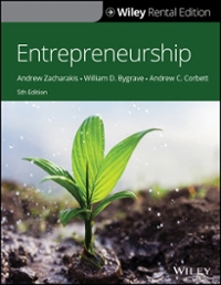 entrepreneurship 5th edition andrew zacharakis, william d bygrave 0761930426, 978-0761930426