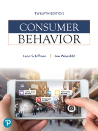 consumer behavior 12th edition leon schiffmanjoseph wisenblitjoseph wisenblit, joseph wisenblit 0134735005,