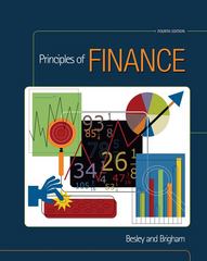 principles of finance 4th edition besley, scott besley, eugene f brigham, brigham 0324655886, 9780324655889