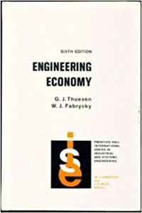 engineering economy 6th edition walter j fabrycky, g j thuesen, gerald j thuesen 0132777231, 9780132777230