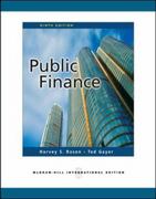 public finance 9th edition harvey s rosen, ted gayer 0071267883, 9780071267885