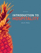 introduction to hospitality 6th edition john r walker 013302430x, 9780133024302