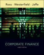 corporate finance 8th edition stephen a ross 0073337188, 9780073337180