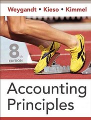 accounting principles 8th edition jerry j weygandt, donald e kieso, paul d kimmel 0471980196, 9780471980193