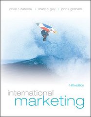 international marketing 14th edition philip r cateora 0073380989, 9780073380988