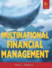 multinational financial management 9th edition shapiro, alan c shapiro 0470415010, 9780470415016