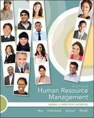 human resource management 7th edition raymond andrew noe, john r hollenbeck, barry gerhart, patrick wright