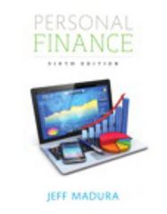 personal finance 6th edition jeff madura 0134082915, 9780134082912