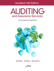 auditing and assurance services 14th edition alvin arens, randal elder, mark beasley 1256560812, 9781256560814