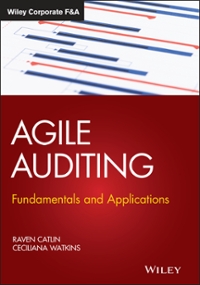 agile auditing fundamentals and applications 1st edition raven catlin, danny m goldberg, ceciliana watkins