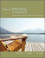 focus on personal finance 3rd edition jack kapoor, les dlabay, robert hughes 0073382426, 9780073382425