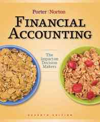 financial accounting the impact on decision makers 7th edition gary a porter, curtis l norton 1439080526,