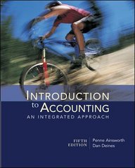 introduction to accounting an integrated approach 5th edition penne ainsworth, dan deines 0073527009,