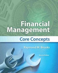 financial management core concepts 3rd edition raymond brooks 0133866742, 9780133866742