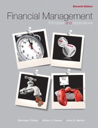 financial management principals and applications 11th edition sheridan titman, john d martin, arthur j keown
