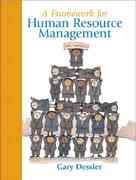 a framework for human resource management 5th edition gary dessler 0136041531, 9780136041535