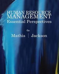 human resource management essential perspectives 6th edition lawrence shulman, robert l mathis, john h