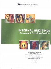 internal auditing assurance & consulting services 1st edition kurt f reading, paul j sobel, urton l anderson,