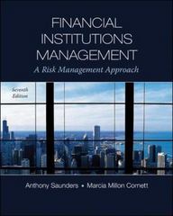 financial institutions management a risk management approach 7th edition anthony saunders, marcia cornett