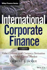 international corporate finance 1st edition laurent l jacque 1118781864, 9781118781869