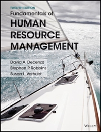 fundamentals of human resource management 12th edition david a decenzo, stephen p robbins, susan l verhulst