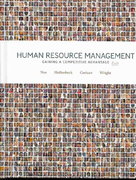 human resource management gaining a competitive advantage 6th edition raymond noepatrick wright, john