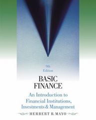 basic finance an introduction to financial institutions, investments and management 9th edition herbert b