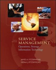 service management operations, strategy, information technology 6th edition james a fitzsimmons, mona j