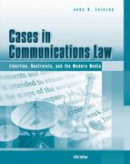 cases in communications law 5th edition john d zelezny 0495050458, 9780495050452