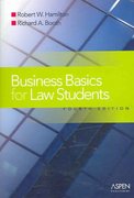 business basics law students essential concepts and applications 4th edition robert w hamilton, richard a