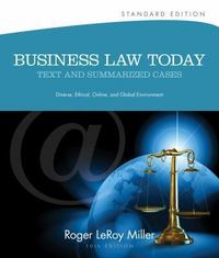 business law today 10th edition roger miller 1285528638, 9781285528632
