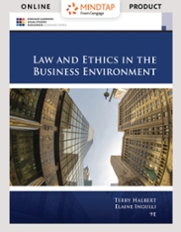 law and ethics in the business environment 9th edition terry halbert, elaine ingulli 1337627585, 9781337627580