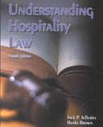 understanding hospitality law 4th edition jack p jefferies, brown banks, banks brown 0866122273, 9780866122276