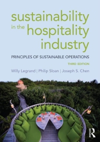 Sustainability In The Hospitality Industry Principles Of Sustainable Operations