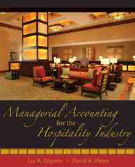 managerial accounting for the hospitality industry 1st edition lea r dopson, david k hayes 0471723371,