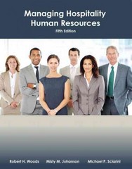 managing hospitality human resources 5th edition robert h woods, misty johanson 0133097129, 9780133097122