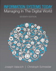 information systems today managing in the digital world 7th edition joseph valacich, christoph schneider