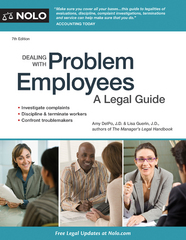 dealing with problem employees how to manage performance & personal issues in the workplace 10th edition amy
