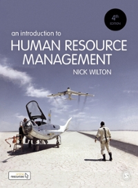 an introduction to human resource management 4th edition nick wilton 1526460165, 9781526460165