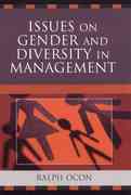 issues on gender and diversity in management 1st edition ralph ocon 0761835431, 9780761835431